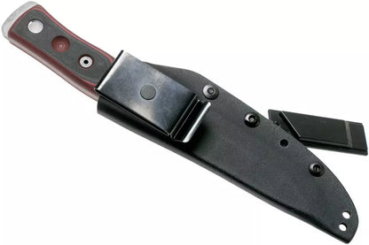 TOPS Knives B.O.B. Fieldcraft 154CM Red/Black G10 BROS-154-RB bushcraft knife
