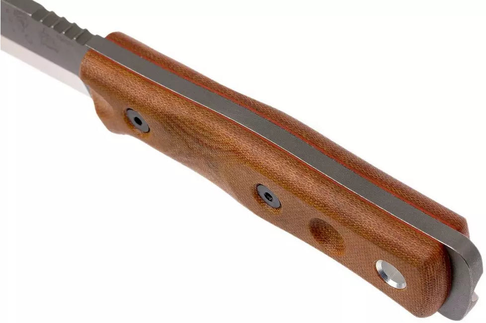 TOPS Knives B.O.B. Fieldcraft 154CM Tan Canvas Micarta BROS-154-TC
