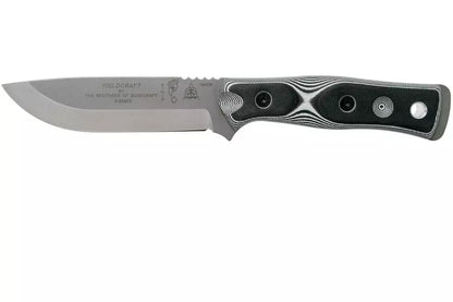TOPS Knives B.O.B. Fieldcraft 154CM White/Black G10 BROS-154-WB bushcraft knife
