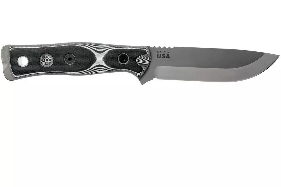 TOPS Knives B.O.B. Fieldcraft 154CM White/Black G10 BROS-154-WB bushcraft knife
