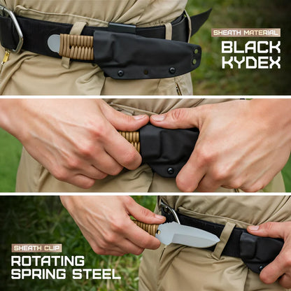 TOPS Desert Fox Knife – Tactical Precision Blade for Outdoor Survival