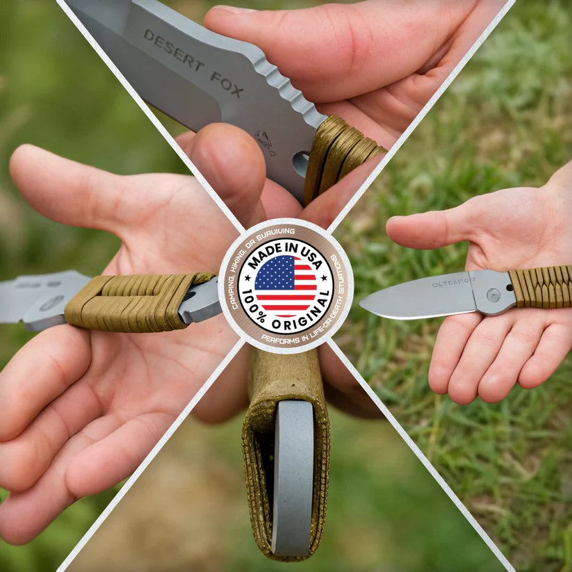 TOPS Desert Fox Knife – Tactical Precision Blade for Outdoor Survival