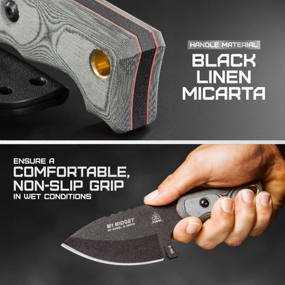 TOPS M1 Midget – Compact Fixed Blade Knife