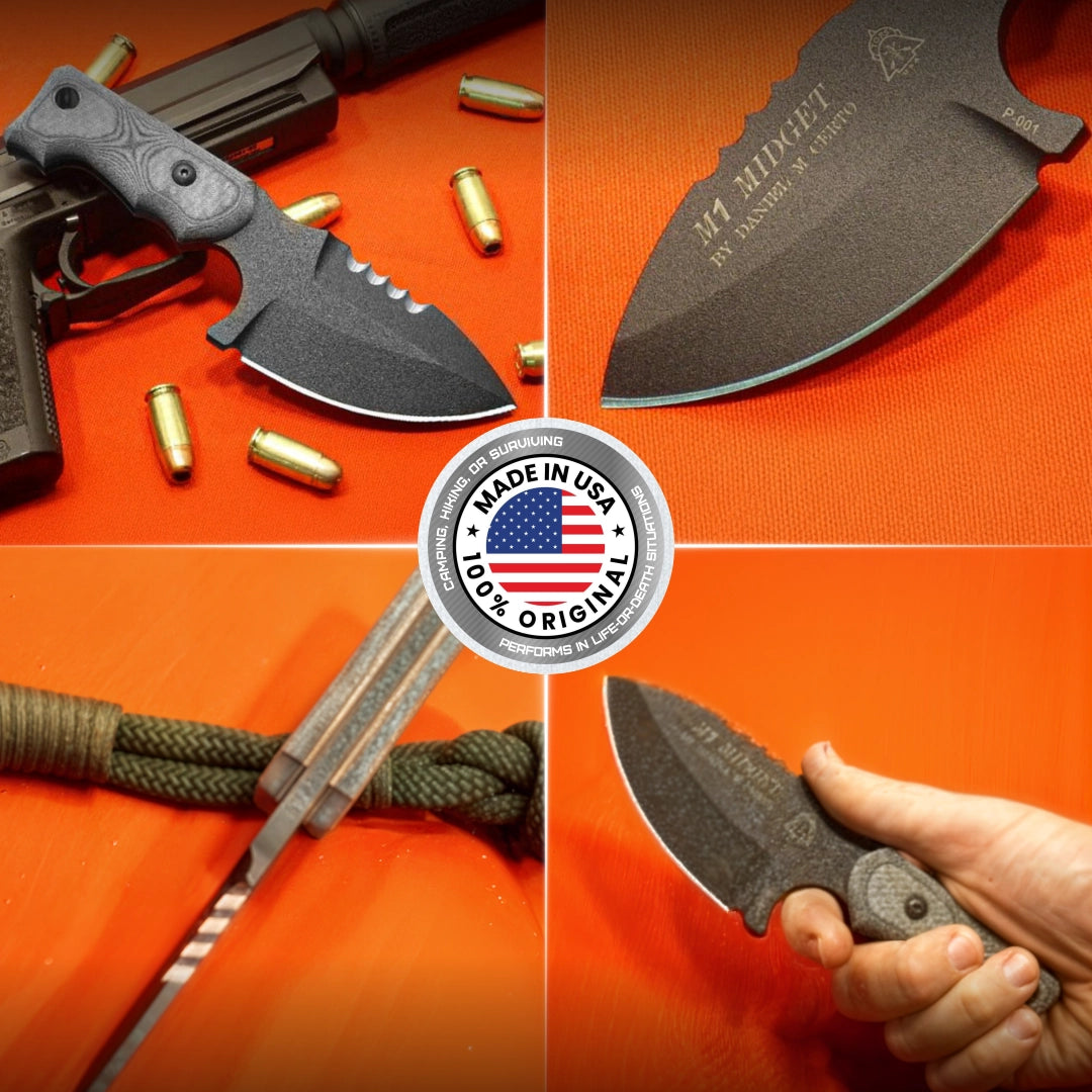 TOPS M1 Midget – Compact Fixed Blade Knife