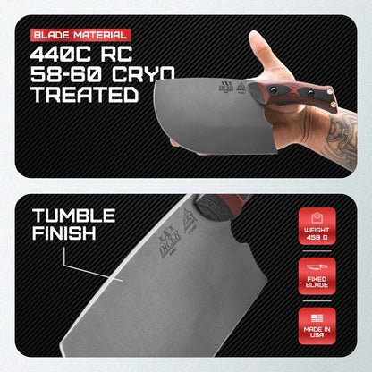 TOPS XXX Dicer DCRX-01 – Precision Chef &amp; Outdoor Knife