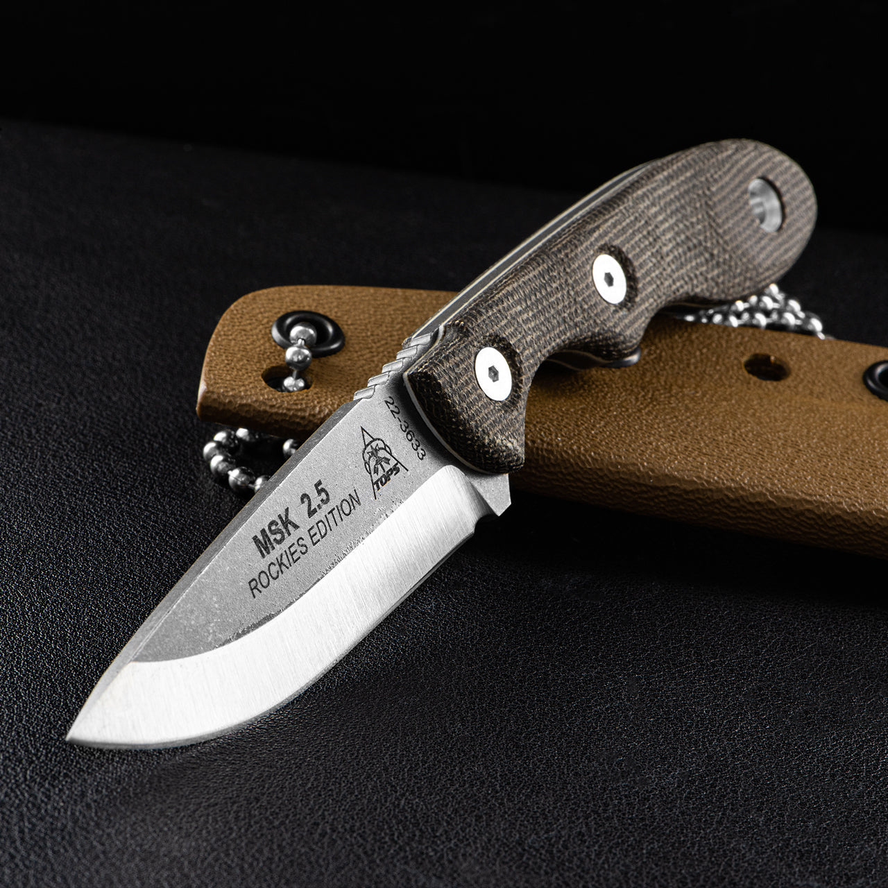 TOPS Mini Scandi Rockies Edition Fixed Blade
