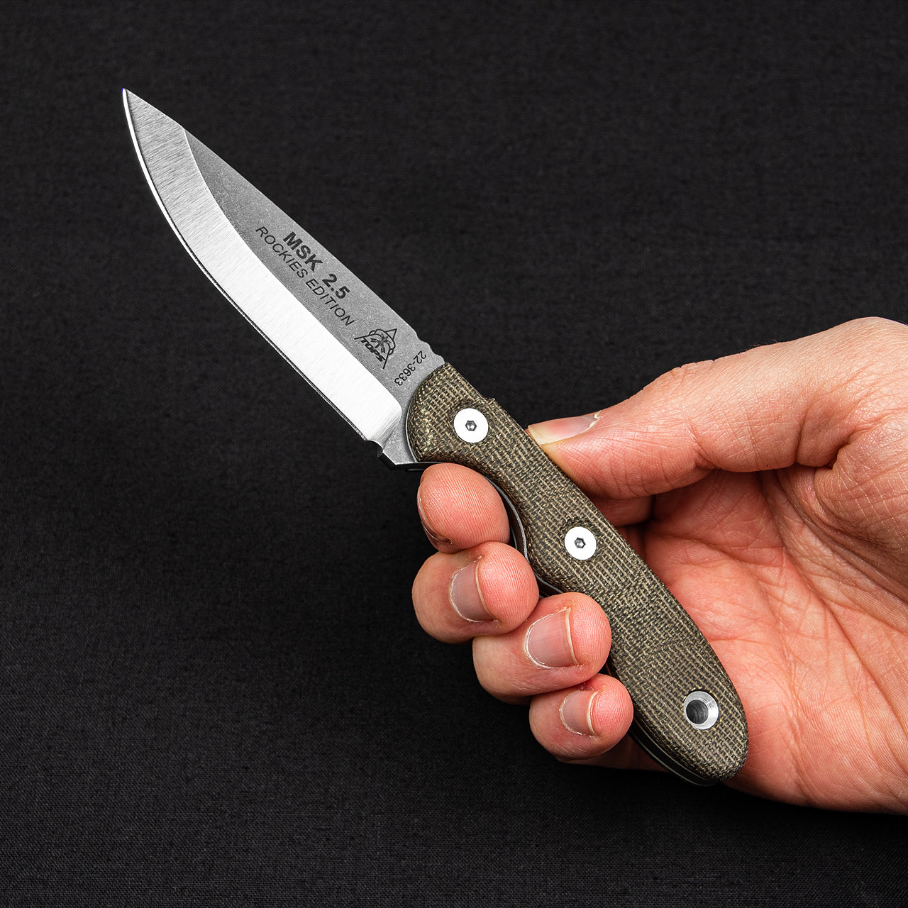 TOPS Mini Scandi Rockies Edition Fixed Blade
