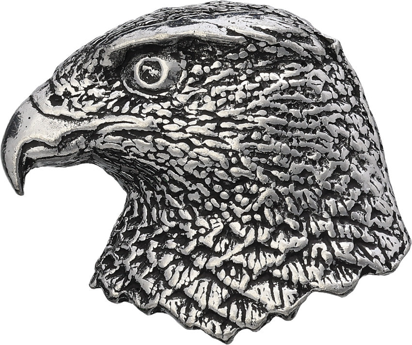 TS Brown Hawk Head Pin - outdoor gear storage - image 1