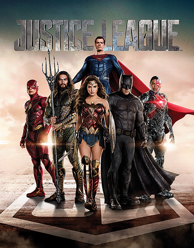 Tin Signs Justice League Movie - outdoor gear storage - image 1