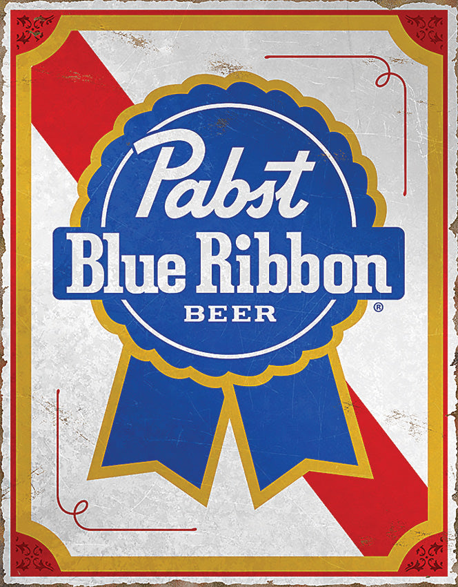 Tin Signs Pabst Blue Ribbon - outdoor gear storage - image 1