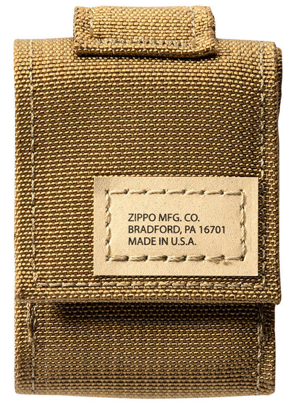 Zippo Tactical Brown Pouch and Black CrackleÂ® Windproof Lighter Gift Set – Made in USA - Shop now at Mjoutdoorsgear UK