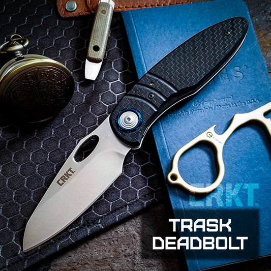 CRKT Trask Deadbolt Lock Black 5375