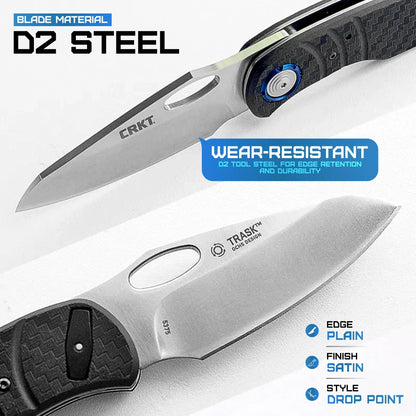 CRKT Trask Deadbolt Lock Black 5375