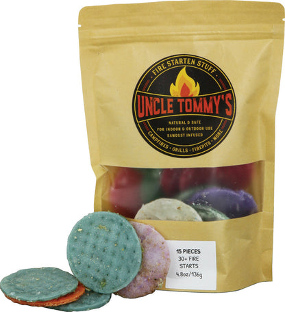 Uncle Tommy's Stuff Fire Starten Stuff 15pc Bag - fire starting accessory - image 2