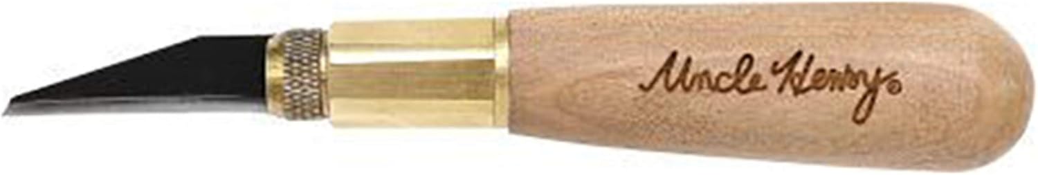 Uncle Henry 22UH Deluxe Wood Carving Kit – 10 Interchangeable Blades