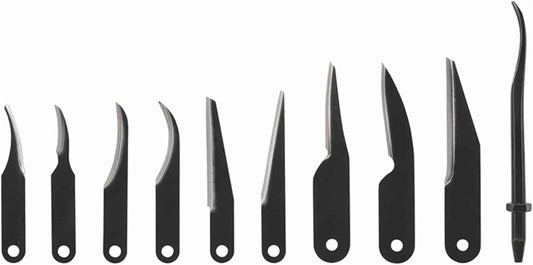 Uncle Henry 22UH Deluxe Wood Carving Kit – 10 Interchangeable Blades