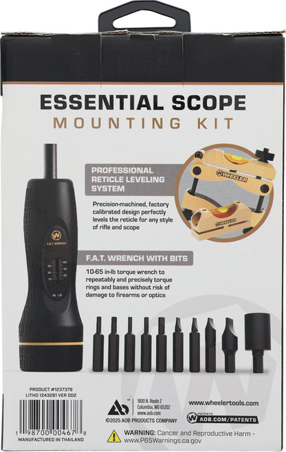 Wheeler Scope Mounting Kit - gear fastener - image 3