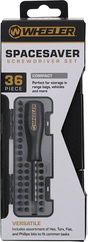Wheeler Spacesaver Screwdriver Set 36p - gear fastener - image 2