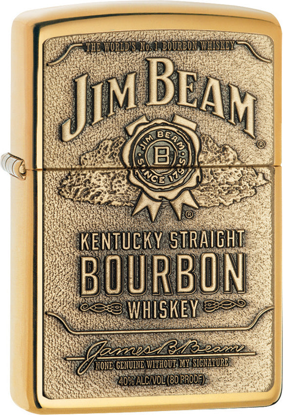Zippo Jim Beam Brass