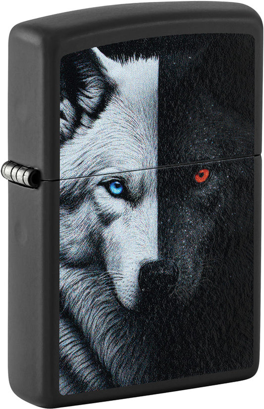 Zippo Two Wolves Lighter 46694 by Zippo
