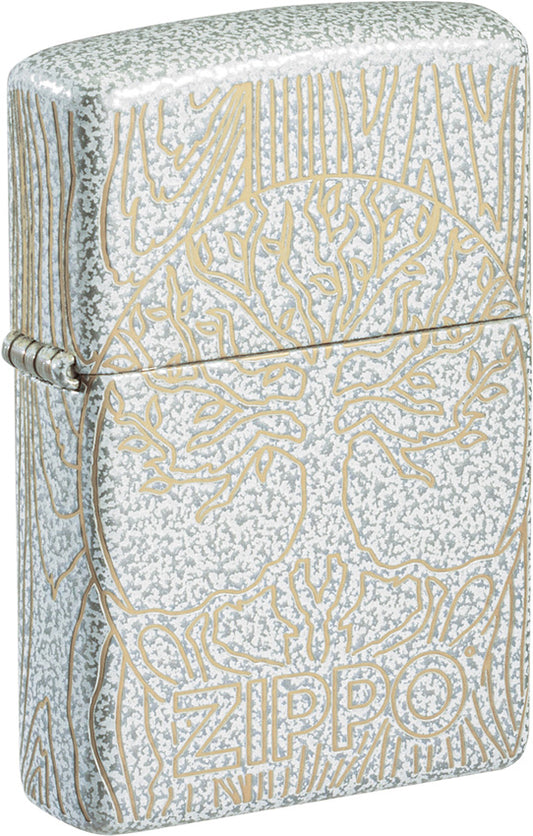 Zippo Tree of Life Woodgrain Lighter 46697 by Zippo