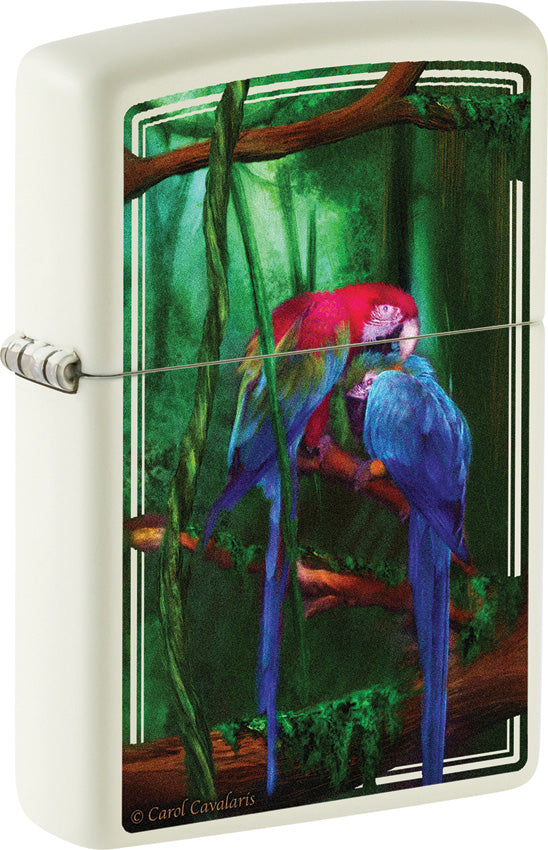 Zippo Carol Cavalaris Bird Lighter 48972 by Zippo