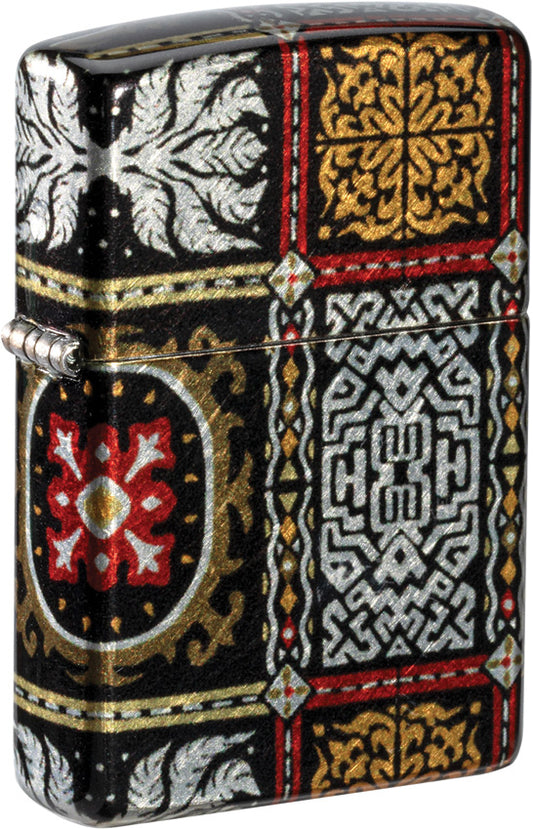 Zippo Tapestry Pattern Lighter 46146 by Zippo