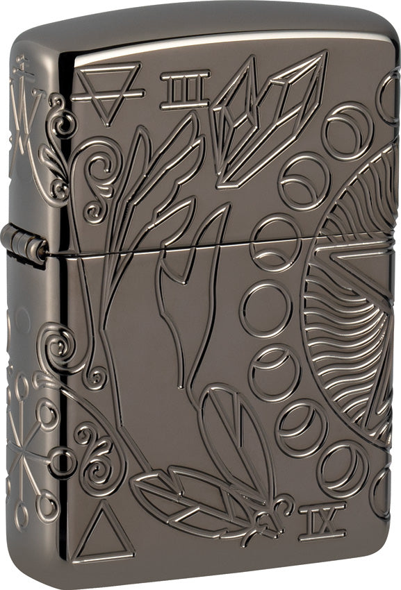 Zippo Armor Wicca Design Lighter 49689 by Zippo