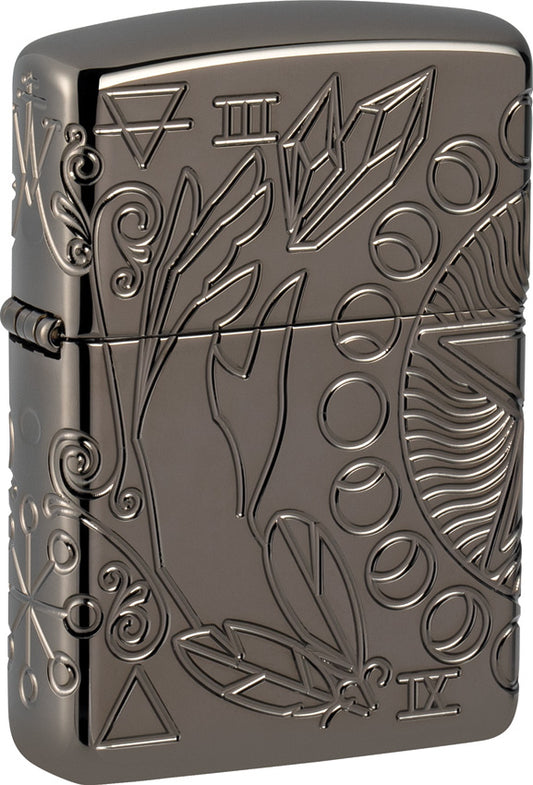 Zippo Armor Wicca Design Lighter 49689 by Zippo