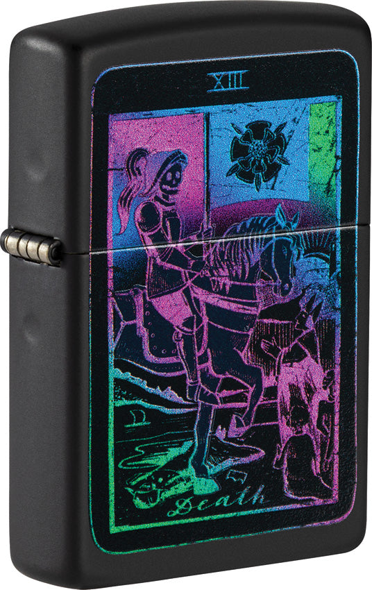Zippo Black Light Tarot Card 49698 by Zippo