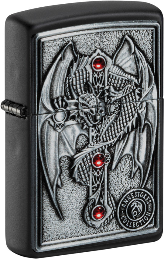 Zippo Winged Dragon Cross Lighter 49755 by Zippo