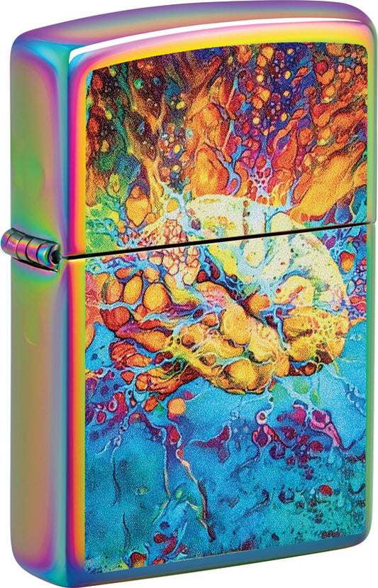 Zippo Psychedelic Brain Lighter 49787 by Zippo