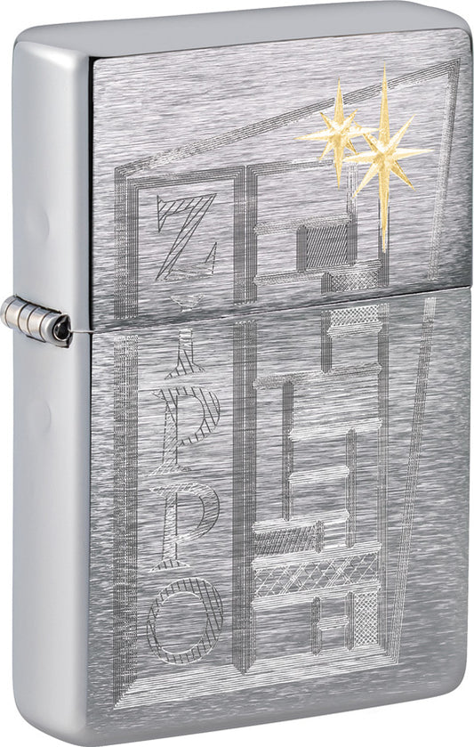 Zippo Retro Zippo Design Lighter 49801 by Zippo
