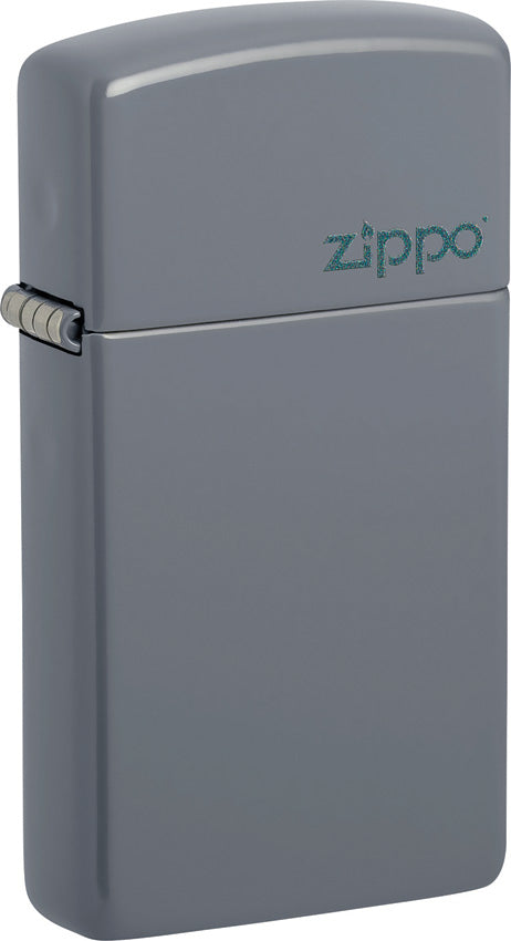 Zippo Slim Lighter Gray 49527ZL by Zippo