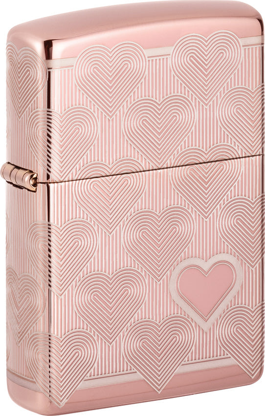 Zippo Heart Design Lighter 49811 by Zippo