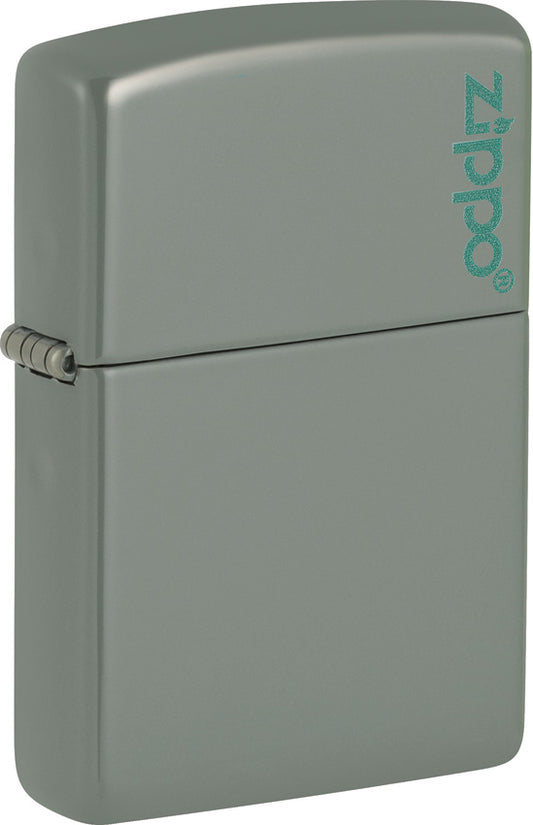 Zippo Classic Lighter Sage Logo 49843ZL by Zippo