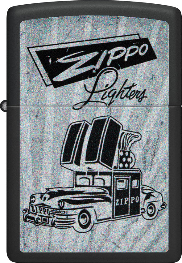 Zippo Car Ad Design Lighter 48572 by Zippo