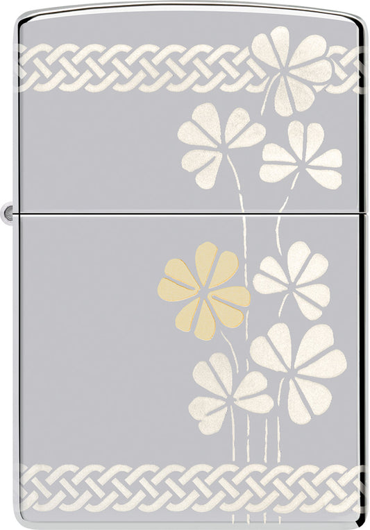 Zippo Clover Design Lighter 48586 by Zippo