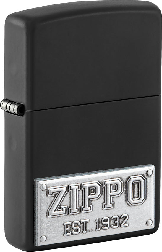 Zippo Plate Emblem Lighter 48689 by Zippo