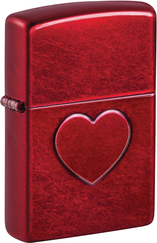 Zippo Stamped Heart Lighter 46588