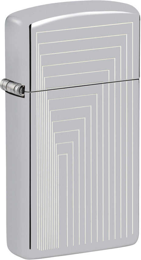 Zippo Slim Laser Pattern Lighter 46706 by Zippo