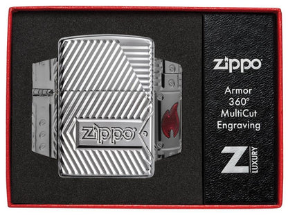 Zippo Bolts Design Windproof Lighter