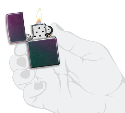Classic Iridescent Windproof Lighter – Zippo USA