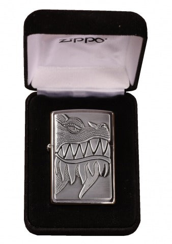 Zippo Fire Breathing Dragon Lighter available at Mjoutdoorsgear UK
