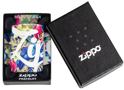 Zippo Floral Design 540 Color Windproof Lighter - Made in USA - Shop now at Mjoutdoorsgear UK