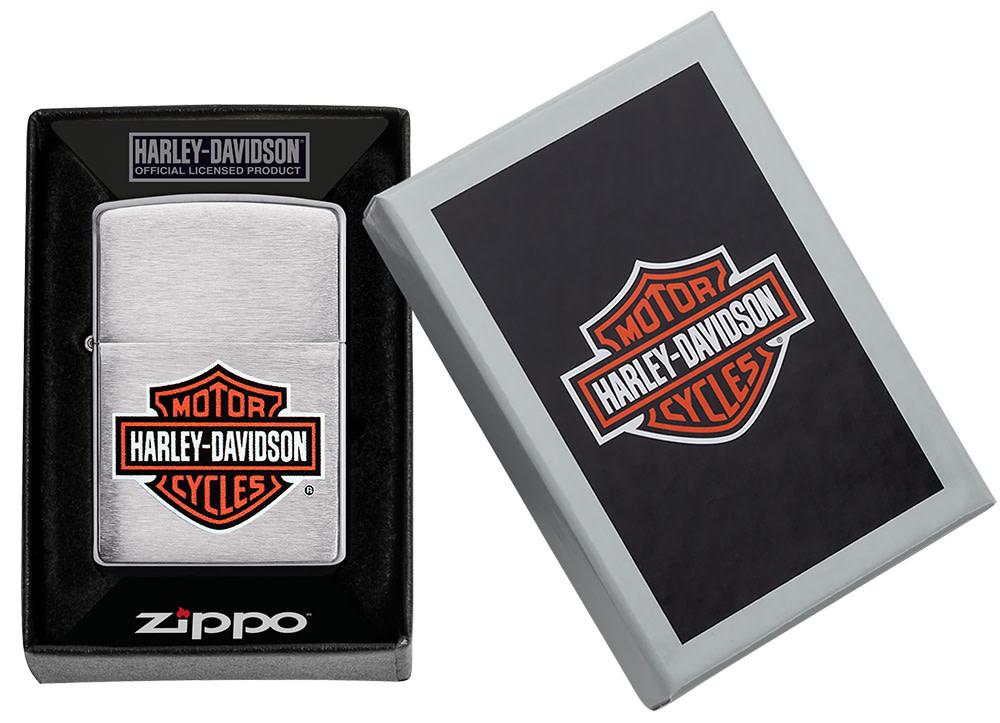 Harley-Davidson® logo Chrome Windproof Lighter – Zippo USA