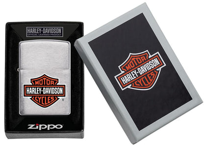 Harley-Davidson® logo Chrome Windproof Lighter – Zippo USA