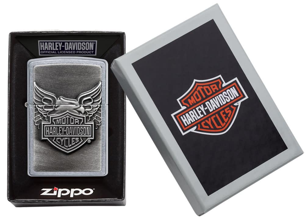 Zippo Harley-Davidson® Eagle Emblem Chrome Lighter