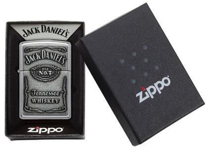 Zippo Jack Daniel's® Design Windproof Lighter - Made in USA - Shop now at Mjoutdoorsgear UK