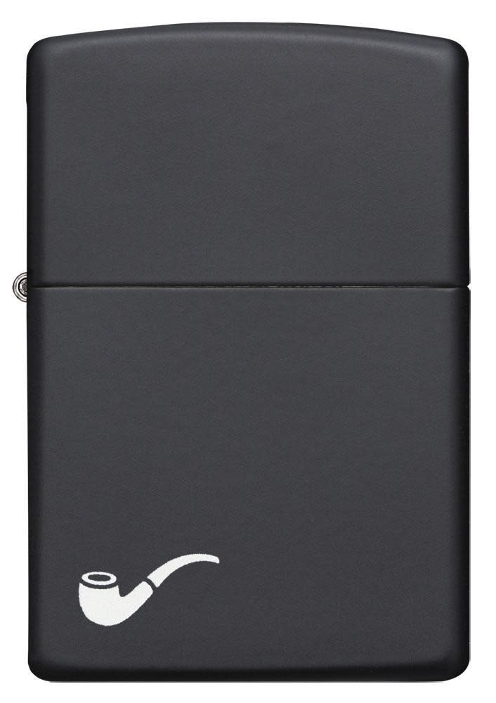 Pipe Black Matte Windproof Lighter – Zippo USA